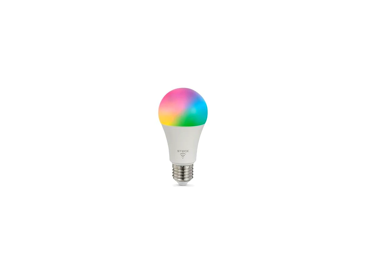 Steck Smarteck Lâmpada Inteligente Wi-Fi RGBW 12W (Modelo SMAL12SE1)