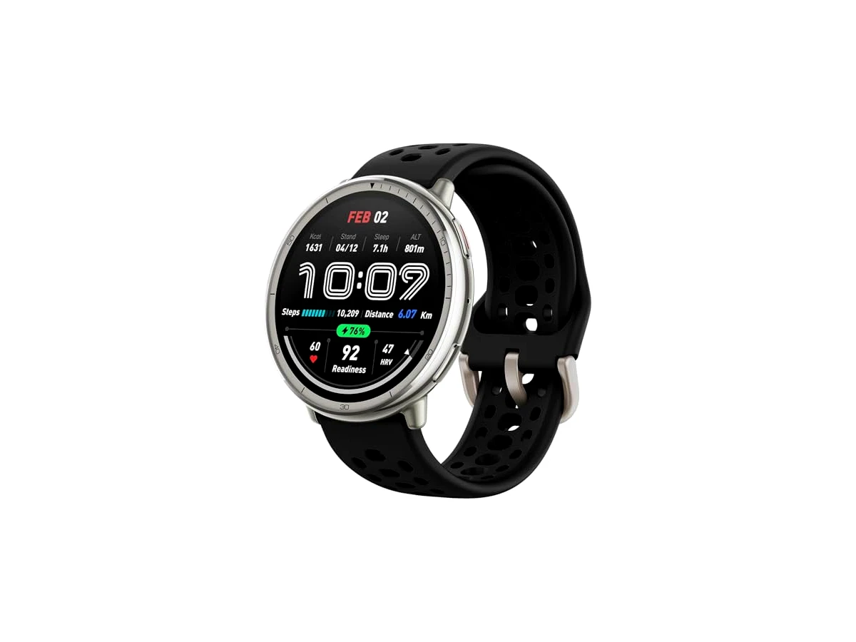 Amazfit Active 2 (44mm, Aço Inoxidável, GPS)