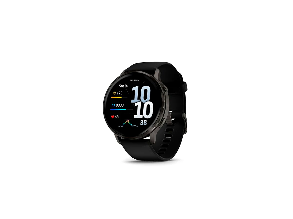 Garmin Venu 4 (45mm, Aço Inoxidável, GPS)