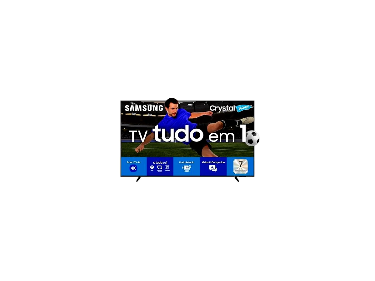 Samsung Smart TV 50" Crystal UHD 4K U8600F 2025